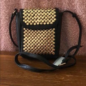 Studded crossbody bag